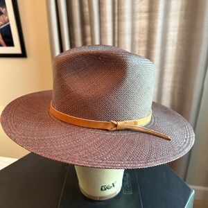 Goorin Bros. Welfleet - Panama Wide Brim Straw Hat - Size Medium - Unisex